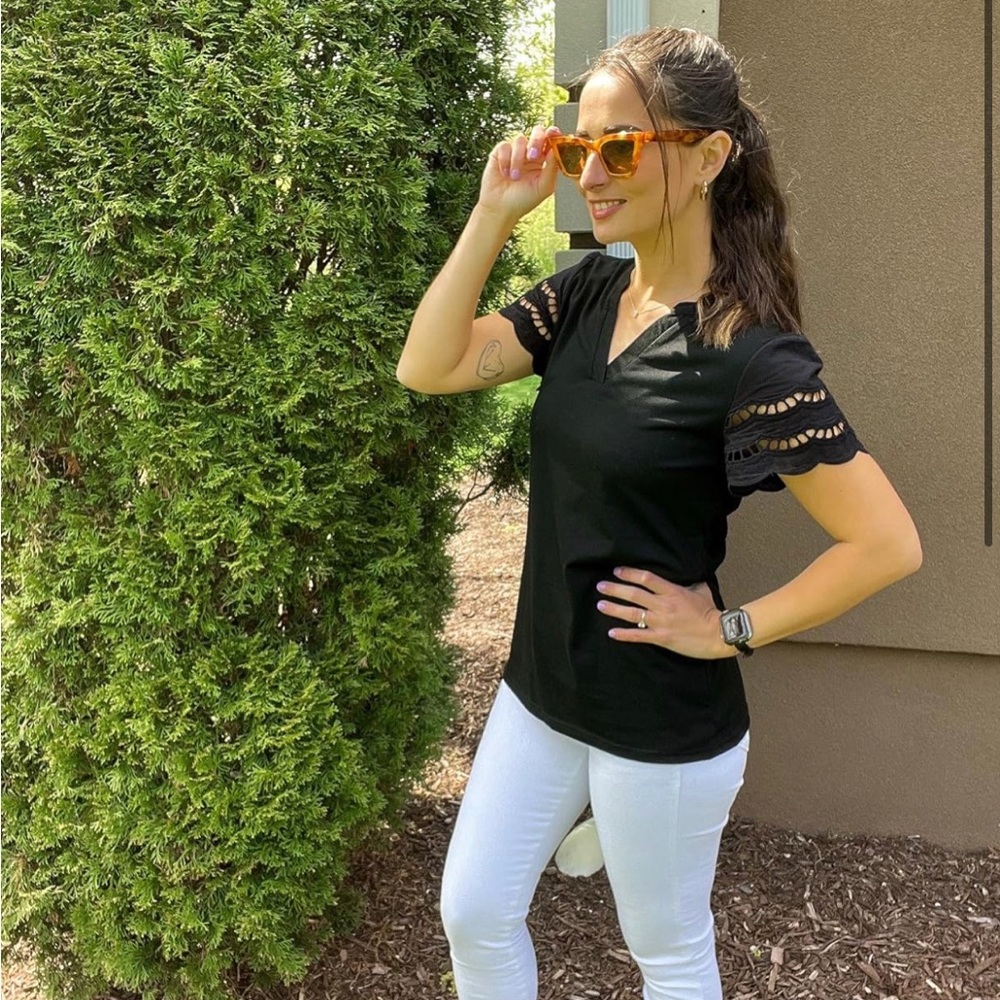 NWT black blouse